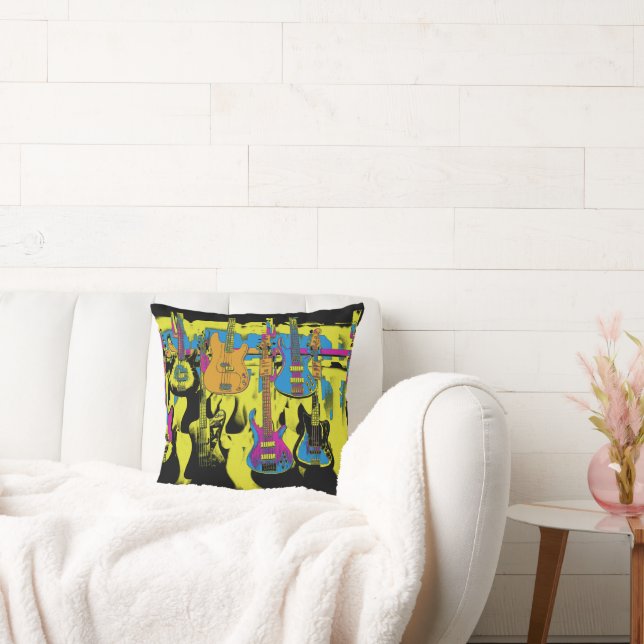 Almofada O Partido do Violão - Instrumento Musical (Sofá)