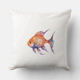 Almofada O Peixe Dourado Muito Preocupado Grande