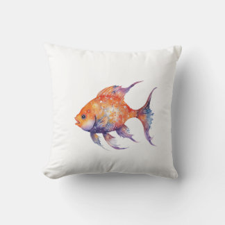Almofada O Peixe Dourado Muito Preocupado Pequeno