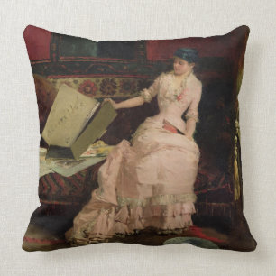 Almofada O perito elegante, 1883 (óleo em canvas)