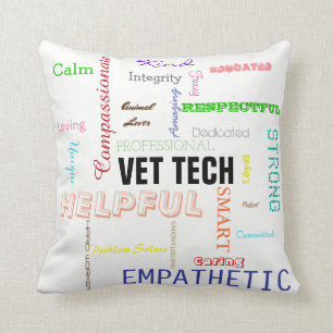 Almofada O presente da tecnologia do veterinário atribui a