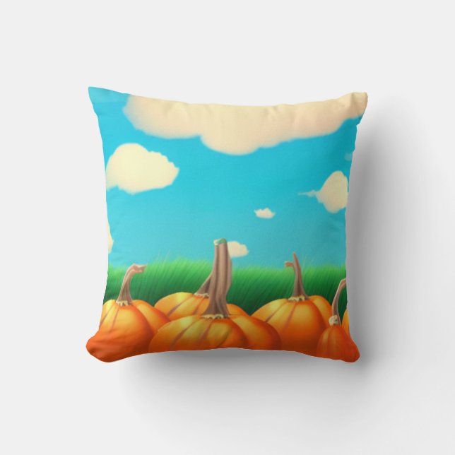 Almofada O Pumpkin Patch (Frente)