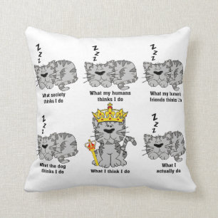 Almofada O que o gato faz