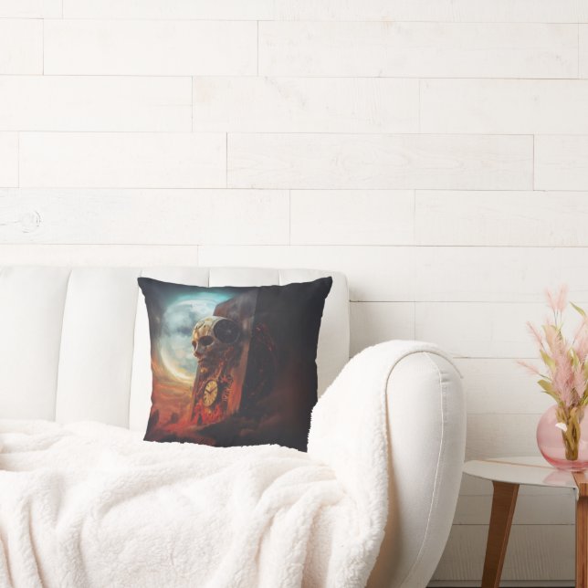 Almofada O Relogio e a Mortalha (Sofá)