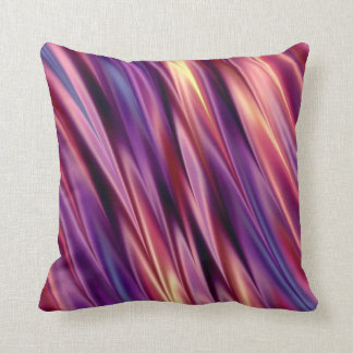 Almofada O roxo listra cores do por do sol