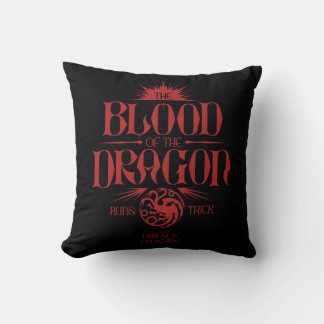 Almofada O Sangue do Dragão É Espesso