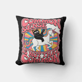 Almofada O Sentido Comum Não É Tão Comum