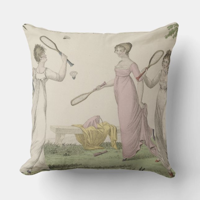 Almofada O Shuttlecock, chapeia 11 de "Le Bon Gênero", 180 (Frente)