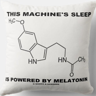 Almofada O sono desta máquina é acionado pela melatonina