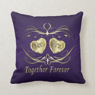 Almofada O Sr. & a Sra. Junto Para sempre personalizam