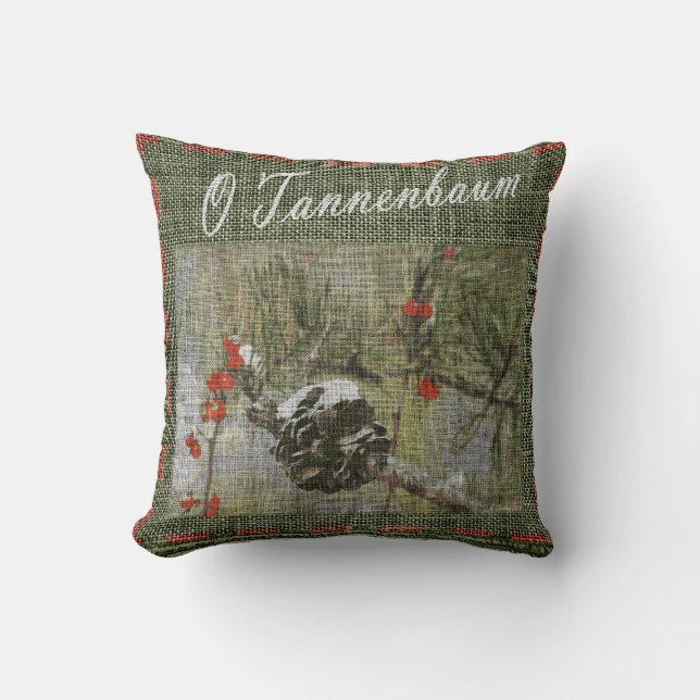 Almofada O Tannenbaum (Frente)