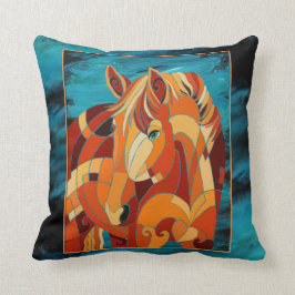 Almofada O Tao do travesseiro do cavalo da claridade