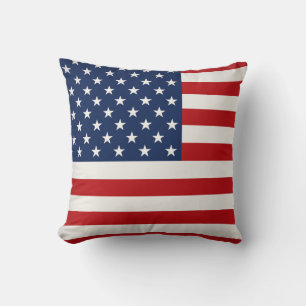 Almofada O travesseiro da bandeira americana Stars & listra
