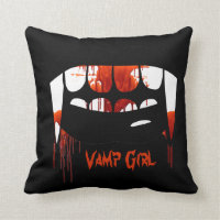 O travesseiro das mulheres da menina do Vamp do
