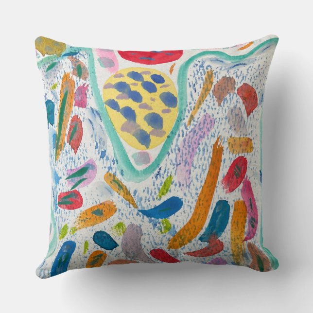 Almofada O travesseiro de Maddie Coyfish coincidiu com fren (Verso)