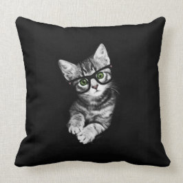 Almofada O travesseiro decorativo do amante do gatinho do