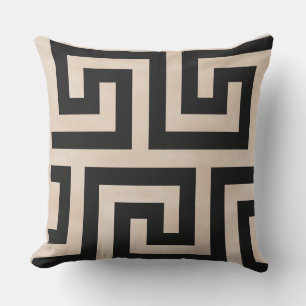 Almofada O Travesseiro decorativo Maze Black and Brown