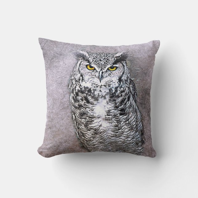 ALMOFADA O TRAVESSEIRO DECORATIVO OWL (Frente)