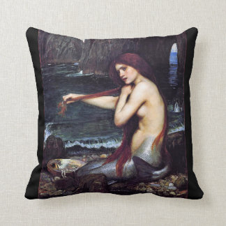Almofada O Travesseiro decorativo Sereia Pré-Raphaelite