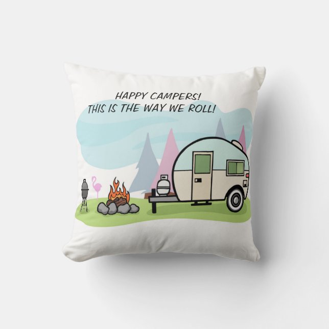 Almofada o travesseiro do campista isto é a maneira que nós (Frente)