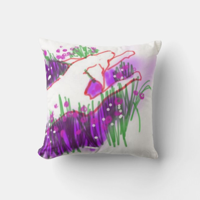 Almofada O travesseiro do laboratório do chocolate de (Frente)