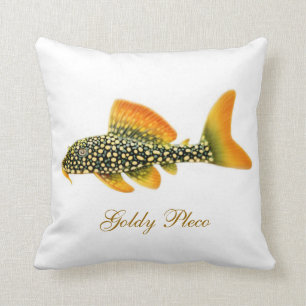 Almofada O travesseiro dos peixes de Goldy Pleco