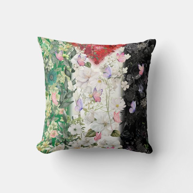 Almofada O Travesseiro Palestiniano Mais Justo Com Keffiyeh (Frente)