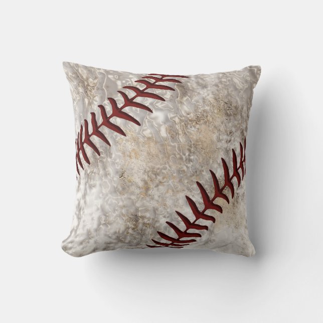 Almofada O travesseiro velho o mais fresco do basebol do (Frente)