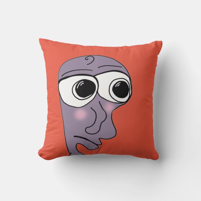 Almofada o triste meme (Frente)