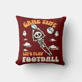 Almofada O Vamos do Jogo Joga Futebol Halloween Engraçado