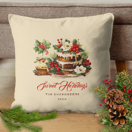 Almofada O Verde Personalizado Deixa Natais vintages de Aqu