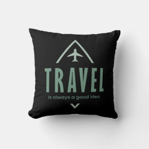 Almofada O viagem é sempre uma boa ideia, Adventure Seeker
