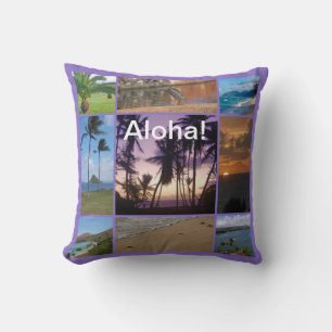 Almofada Oahu, Travesseiro decorativo do Havaí