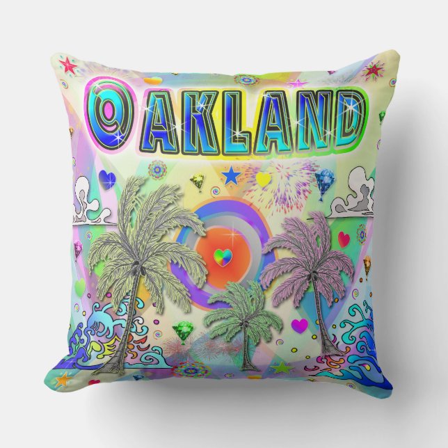 Almofada Oakland Deep Dream Travesseiro (Frente)
