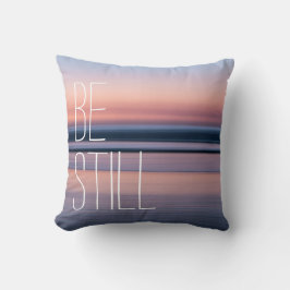 Almofada Ocean Beach em Twilight com Be Ainda Verso