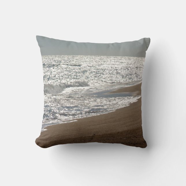 Almofada Ocean Beach Themed Travesseiro decorativo (Frente)