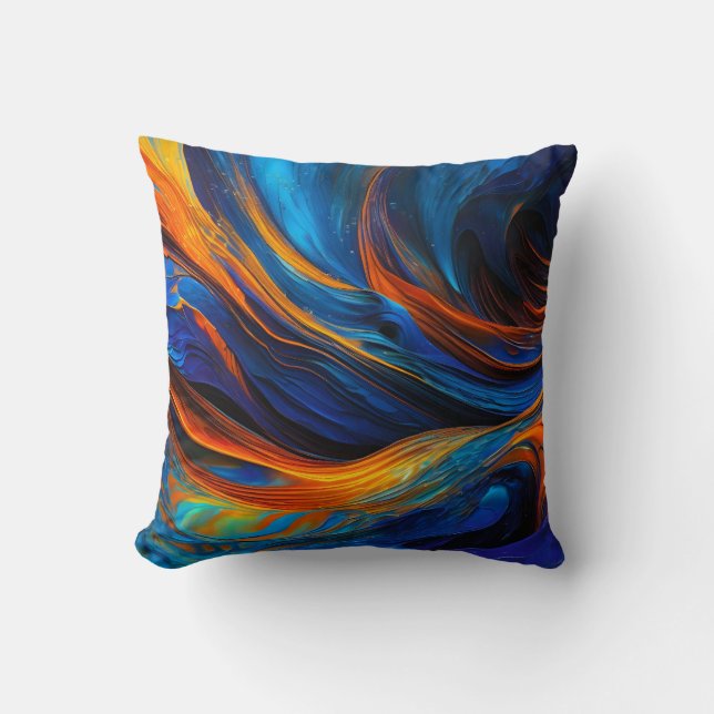 Almofada Ocean Lava "Astralswirl" (Frente)