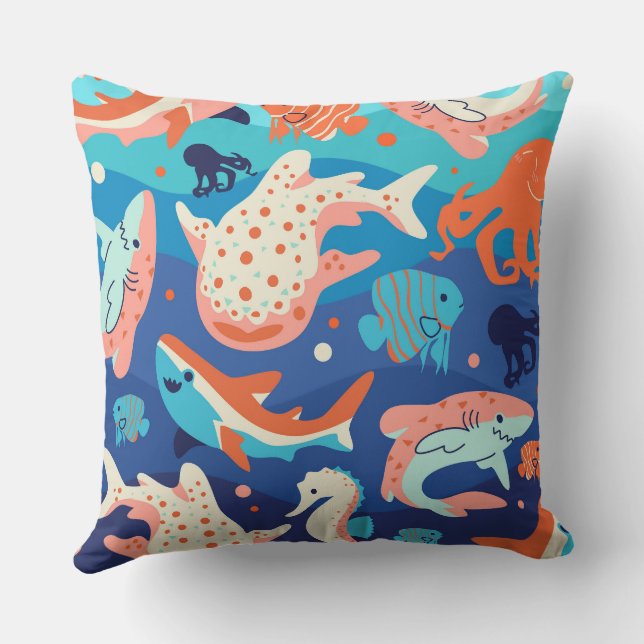 Almofada Ocean Wonders (Verso)