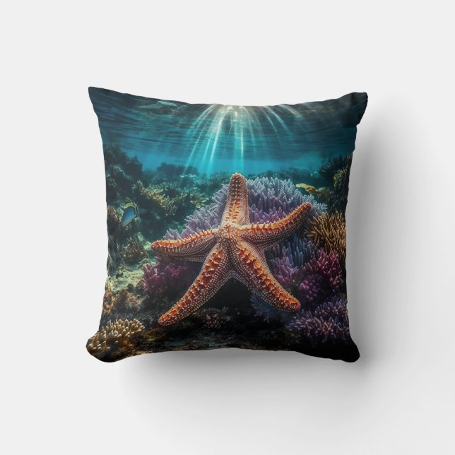 Almofada Oceanic Serenity Starfish (Frente)