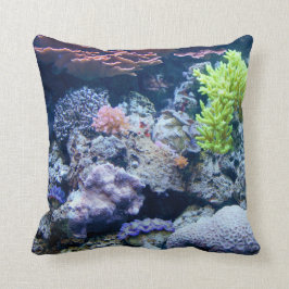 Almofada Oceano sob água, mar, imagem real