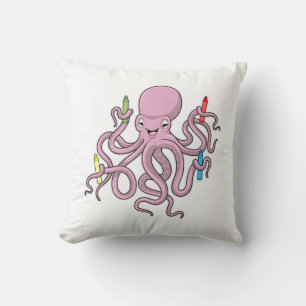 Almofada Octopus com Crayon