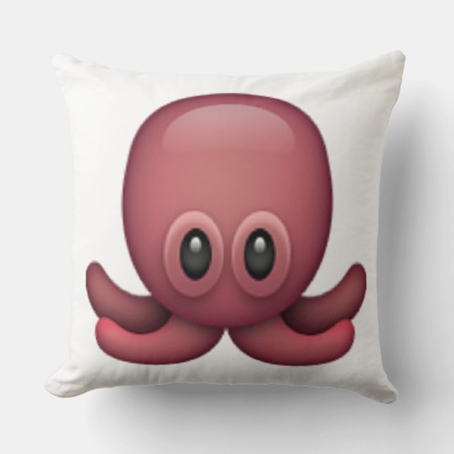 Almofada Octopus - Emoji (Frente)