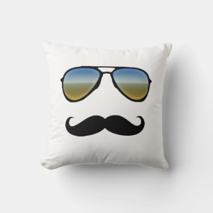 Almofada Óculos de sol retros engraçados com bigode
