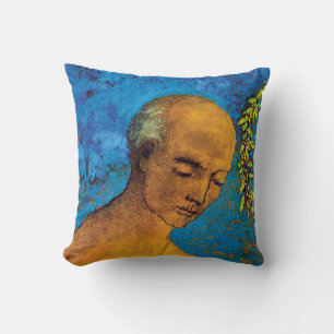 Almofada Odilon Redon A Coroa - Simbolismo de Arte Fina