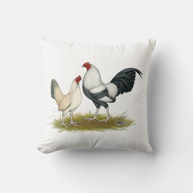 Almofada OE Game Blue Silver Wheaten (Frente)