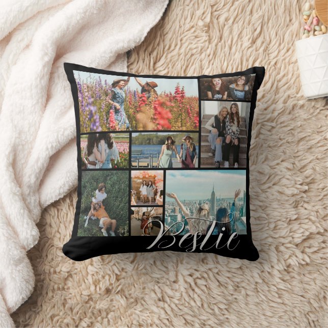 Almofada Oferta de Colagem de Fotos do Melhor Amigo Persona (Cobertor)