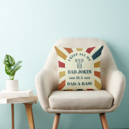 Almofada Oferta de Dia de os pais Piada Engraçado Personali