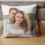 Almofada Oferta de Foto de Colagem de Casais Modernos e Fam<br><div class="desc">Oferta de Foto de Colagem de Casais Modernos e Família Mínima</div>