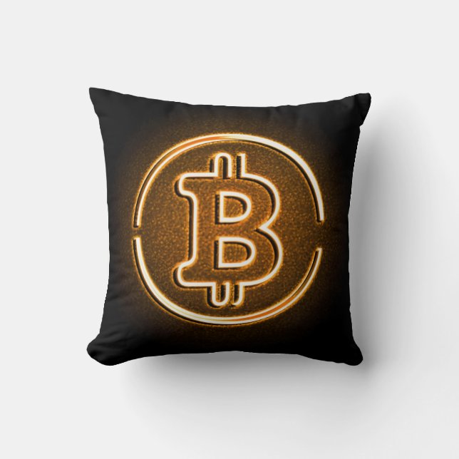 Almofada oferta moderna de travesseiro bitmoney para comerc (Frente)