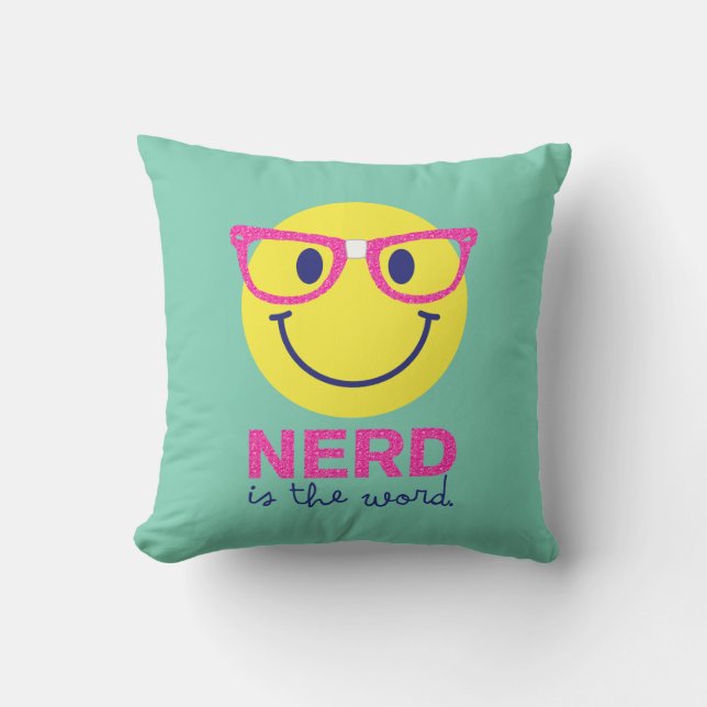 Almofada Oferta Personalizada para o Nerd Smart Kids é a pa (Frente)
